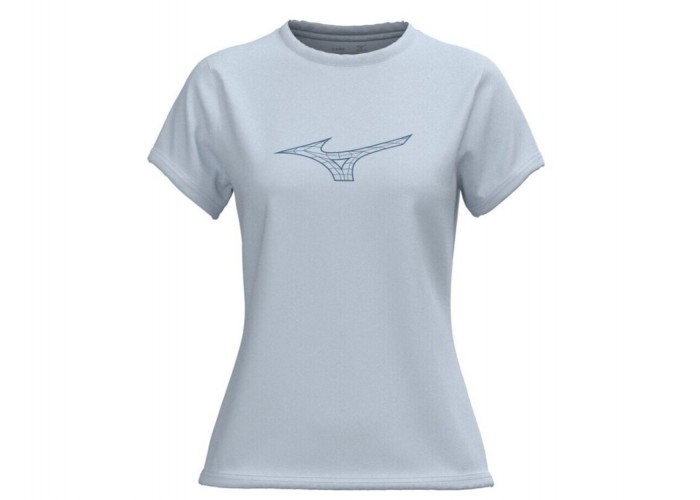 Футболка Mizuno Athletic Rb Tee (W) Plain Air, арт.K2GAB70116	